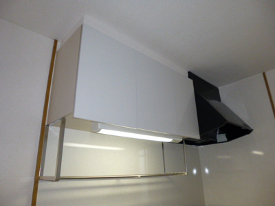 【キッチン】 | ニューシティパークサイド | キッチン上収納