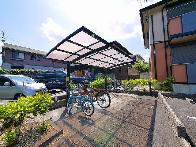 グリーンヒルズ朱雀のその他共用部分|自転車置き場