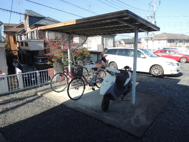 グランドールのその他共用部分|駐輪場有り