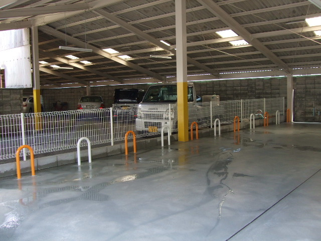 東大阪市南上小阪の駐車場の外観