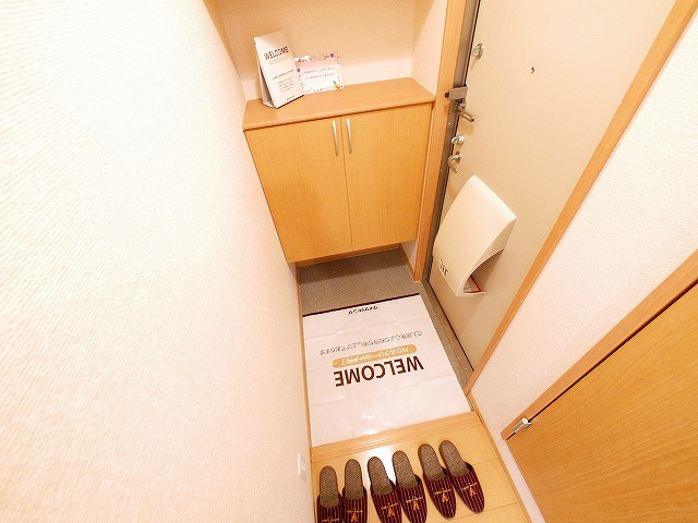 プレジールの玄関|シンプルで使いやすい玄関です