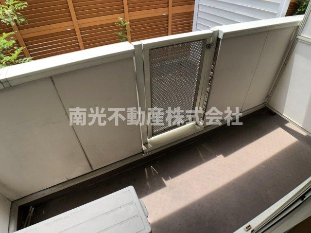 ヴィラ　ヴィオラのバルコニー