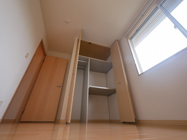 クレストタウンの収納|専用の収納スペースです