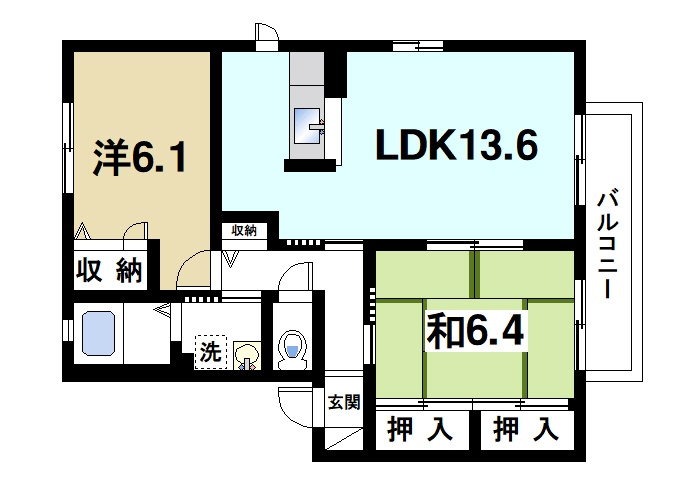 クレストタウンの間取り