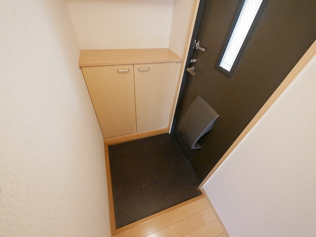 クレストタウンの玄関|ゆったりとした玄関です