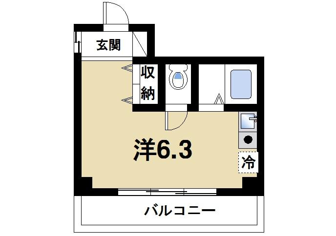 ハウスナカタニの間取り