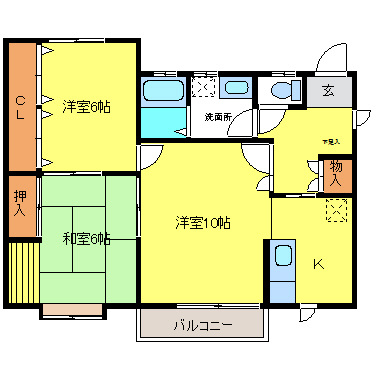 リッチヒルズみたけの間取り