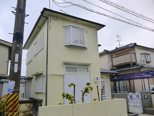 下川原貸家の外観