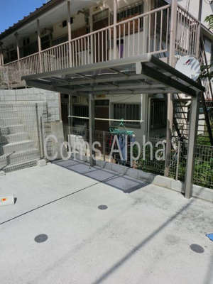 【その他共用部分】 | サルーテ・ルナ | サルーテ・ルナ　屋根付駐輪場