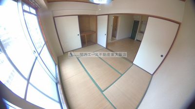 【寝室】 | サンハイツ昭和町│瓢箪山駅徒歩４分！独立洗面台付の１ＬＤＫです！│