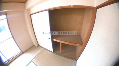 【収納】 | サンハイツ昭和町│瓢箪山駅徒歩４分！独立洗面台付の１ＬＤＫです！│
