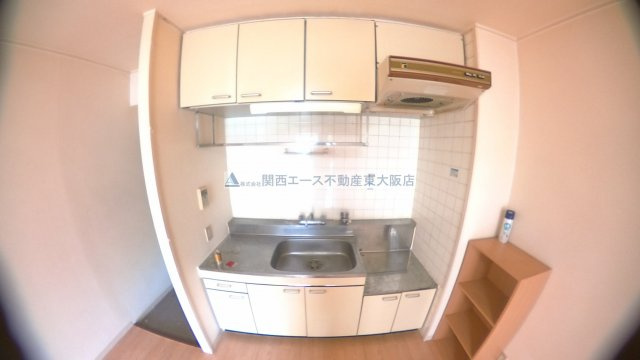【キッチン】 | サンハイツ昭和町│瓢箪山駅徒歩４分！独立洗面台付の１ＬＤＫです！│