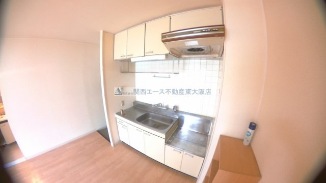 【キッチン】 | サンハイツ昭和町│瓢箪山駅徒歩４分！独立洗面台付の１ＬＤＫです！│