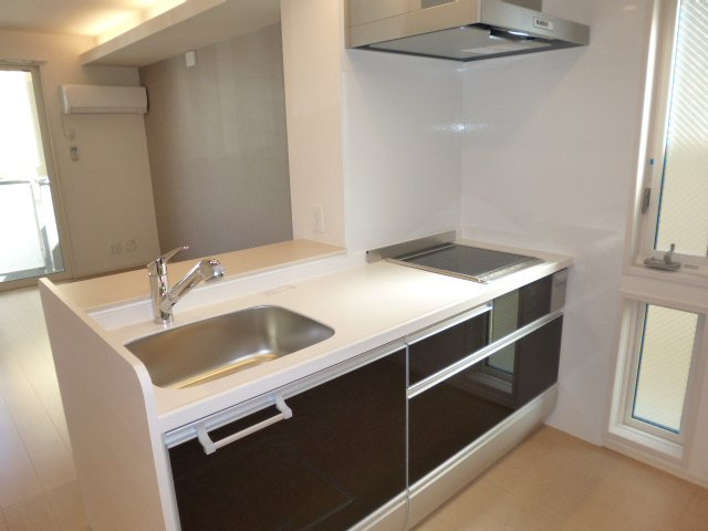 グラン　シイズのキッチン|３口IHコンロ付システムキッチン