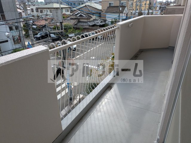 有宏ハイツのバルコニー|有宏ハイツ（法善寺駅）　自転車置き場
有宏ハイツ