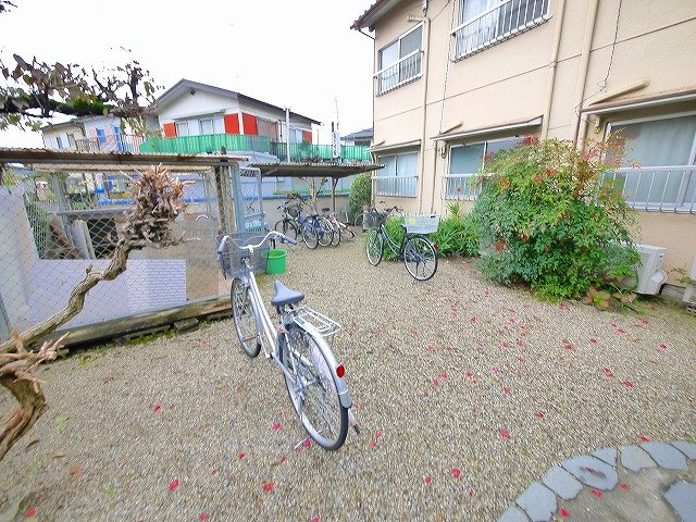 万葉上田男子学生寮(マンション万葉上田学生寮）のその他共用部分|駐輪場