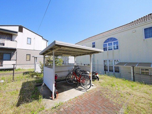 バーベナ光台F棟のその他共用部分|駐輪場です