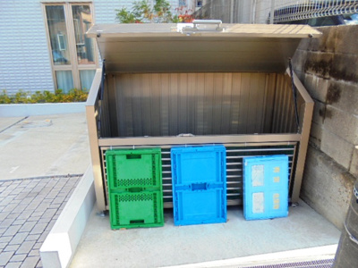 【その他共用部分】 | ソレアード | 敷地内ゴミ置き場★