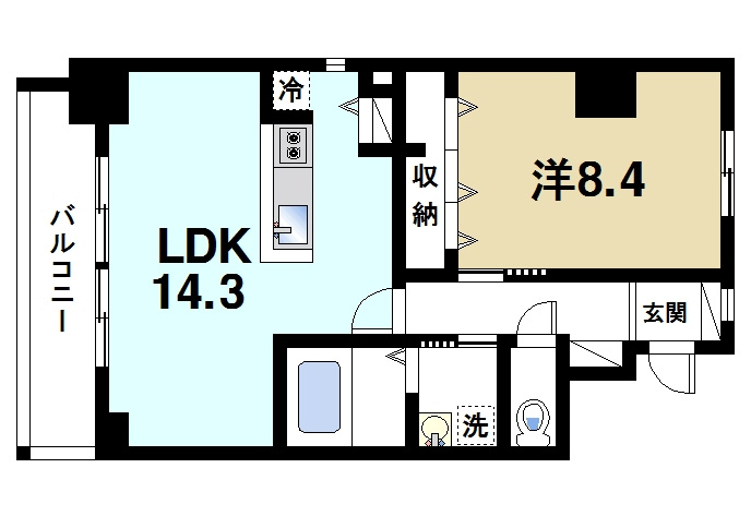 ロイヤルステージ新大宮の間取り