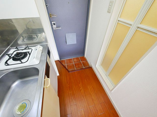 シャンポール 山添のキッチン|お料理しやすいキッチンです