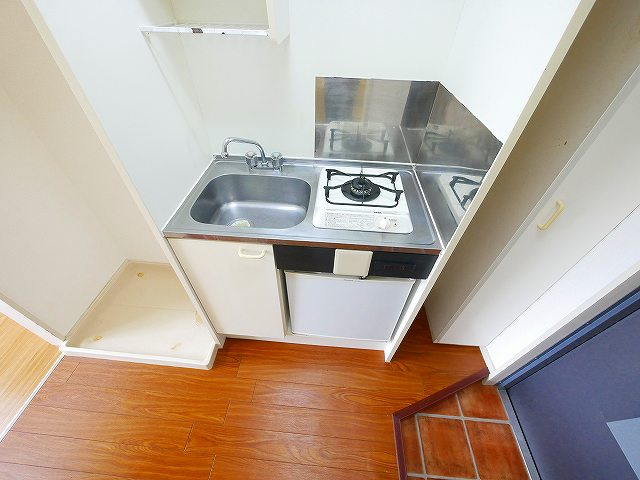 シャンポール 山添のキッチン|使いやすいキッチンです