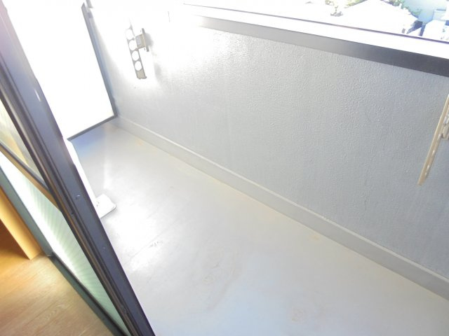 レ・ソール市川のバルコニー