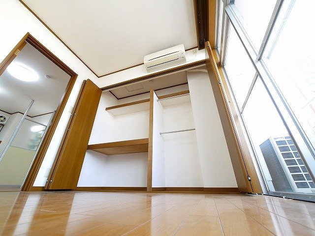 マンション　ヒライの収納|収納豊富です