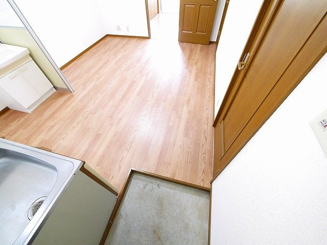 マンション　ヒライの玄関|毎日通る玄関はこちらです