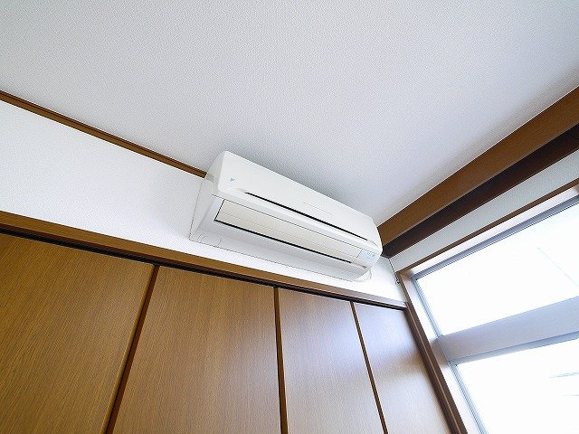 マンション　ヒライの設備|エアコン付きです