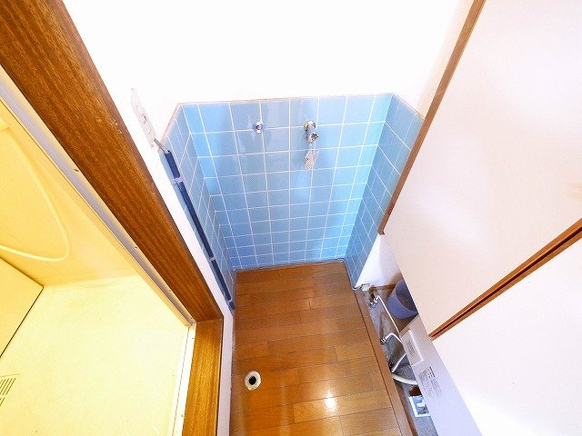 マンション　ヒライの設備|洗濯機置き場です