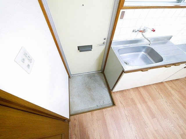 マンション　ヒライの玄関|毎日通る玄関はこちらです