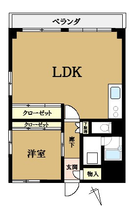 【間取り】 | いづみマンション