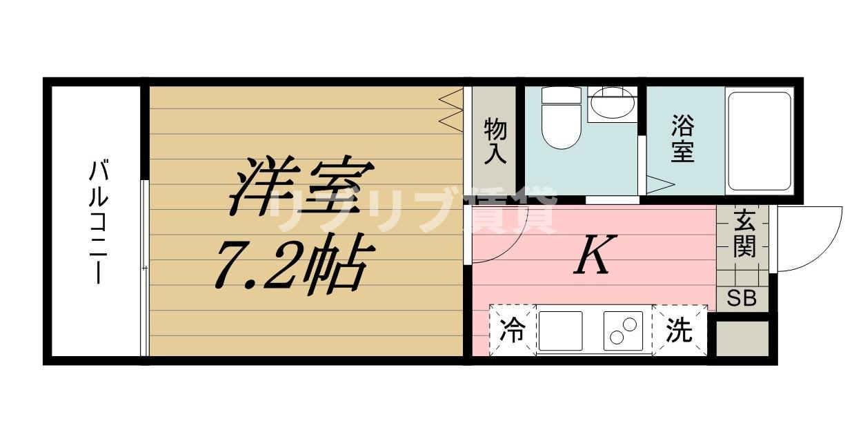 AQUE３(アクエ3)の間取り