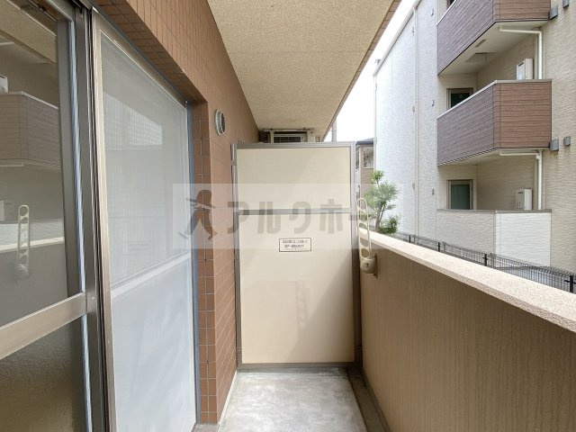 ラフィネ弓削のバルコニー|ラフィネ弓削　バルコニー