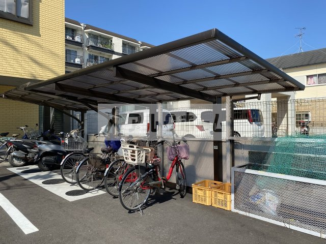 ハイツエイトのその他共用部分|ハイツエイト　自転車置き場
