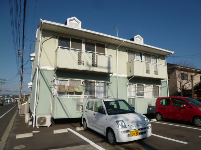 倉敷市福島のアパートの外観