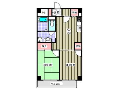 【間取り】 | ベルンガーデン同心