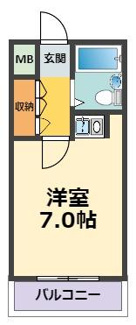 【間取り】 | ユニテソリステ鳴尾