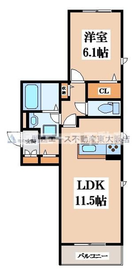 【間取り】 | シャーメゾン新石切