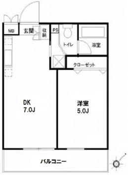 【間取り】 | クリスタル千駄ヶ谷