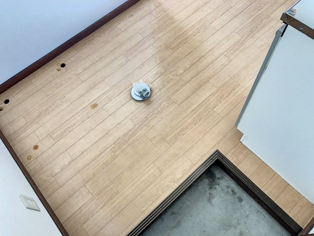 コーポ長橋の玄関