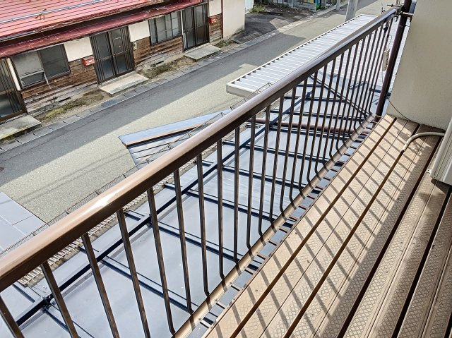 コーポ長橋のバルコニー