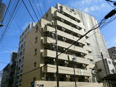 【外観】 | ミェーレ船橋 | ミェーレ船橋　鉄骨鉄筋コンクリート造9階建て　明るい外観の建物です