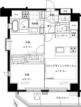 【間取り】 | アイディーコート飯田橋
