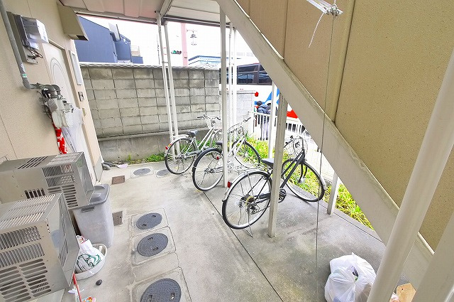 メゾン押上のその他共用部分|駐輪場です