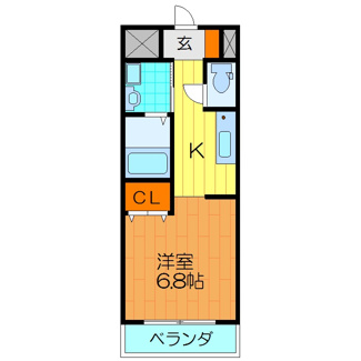 【間取り】 | ザッツコート浜町