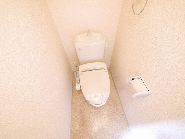 サウスヒル　Ａ棟のトイレ|落ち着いたトイレです