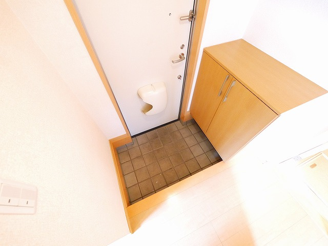 サウスヒル　Ａ棟の玄関|落ち着いた玄関です