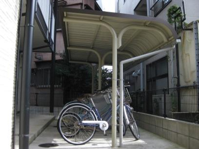 【その他共用部分】 | ウィンヒル | 駐輪場は屋根付きです