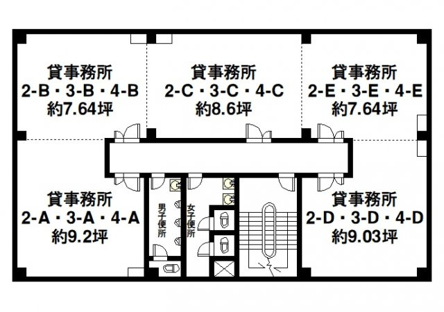 千曲ビルの間取り